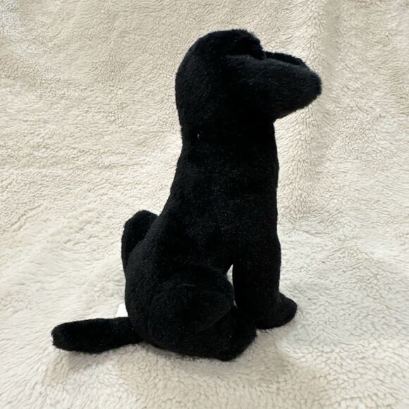 Hero Industries Black Lab Labrador Retriever 8” Sitting Dog Puppy Plush - Picture 3 of 5